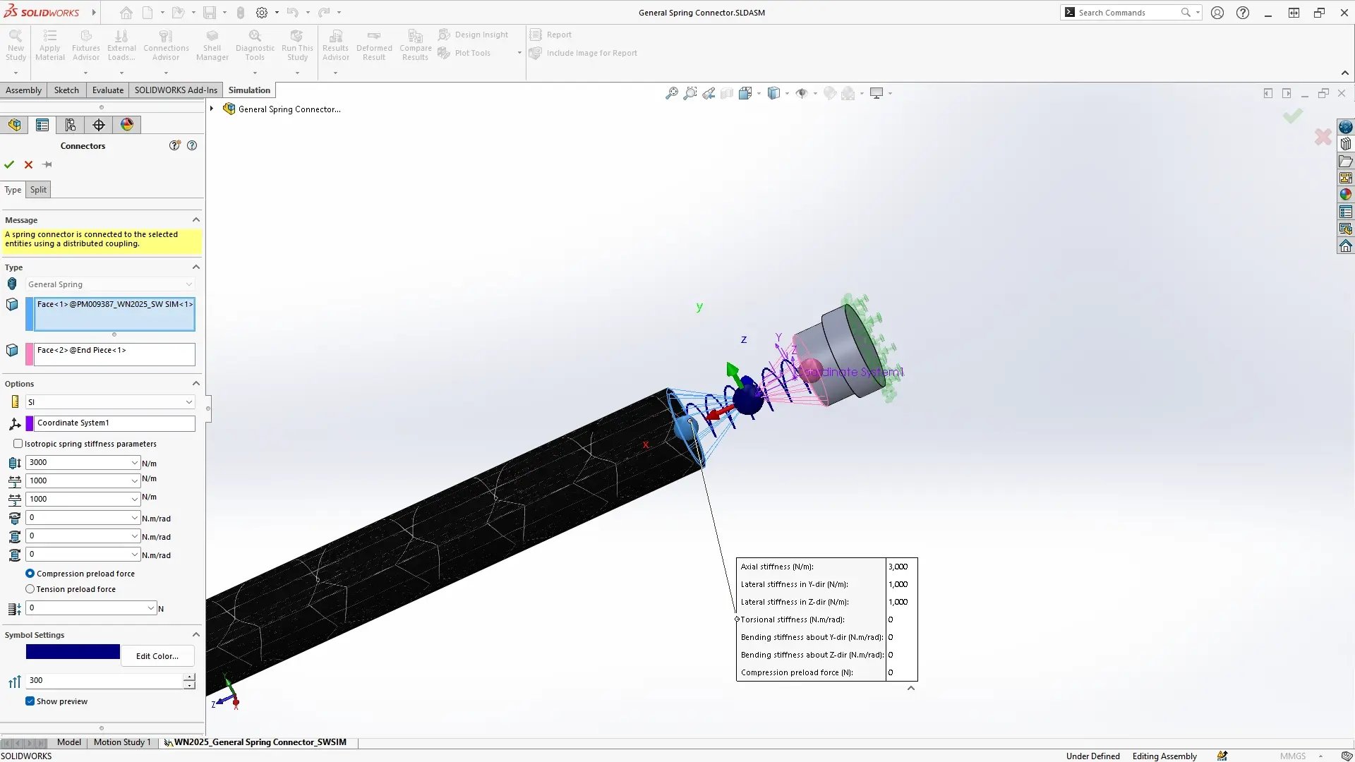 WN25-SIM1-General Spring Connector